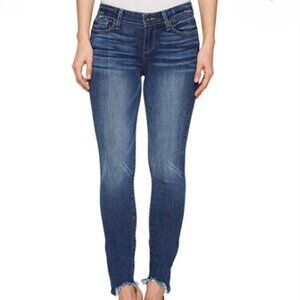 Paige Verdugo Ankle Skinny Jeans India Frayed Hem Sz 30